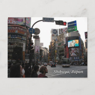 Shibuya Crossing Postcard