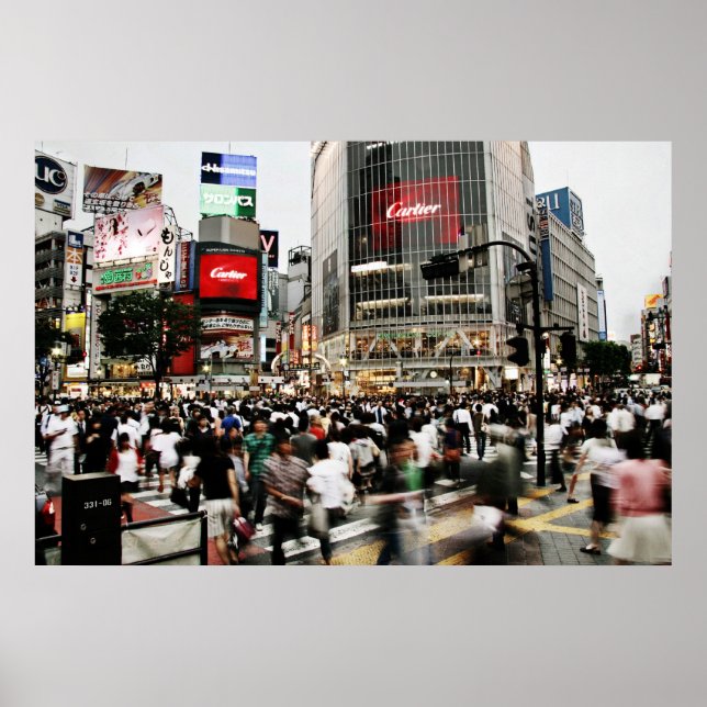 Shibuya Crossing Poster (Front)