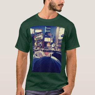 Shibuya Tokyo Japan Night Vaporwave T-Shirt