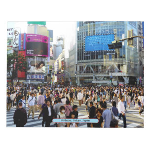 Shibuya, Tokyo, Japan Notepad