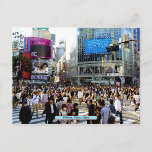 Shibuya, Tokyo, Japan Postcard