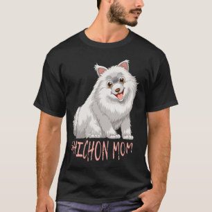 shichon mum Fitted T-Shirt