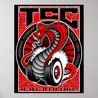 Shield 11x14 Red Canvas Poster