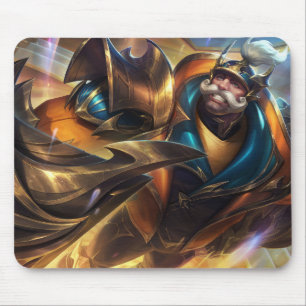Shield Bearer Gaming Mousepad Warrior themed Pad