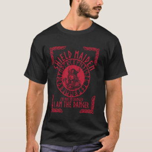 Shield maiden viking fun nordic norse scandinavian T-Shirt