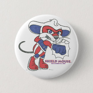 SHIELD MOUSE Patriotic Punch!  Button