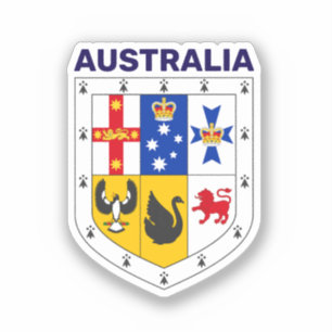 Shield of arms of Australia