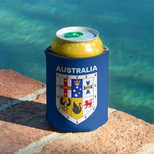 Shield of arms of Australia Can Cooler (In Situ Pool)