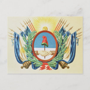 Shield of the Confederation of Argentina Postcard