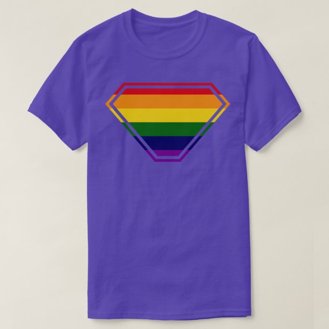 Shield SuperEmpowered Rainbow T-Shirt (Design Front)
