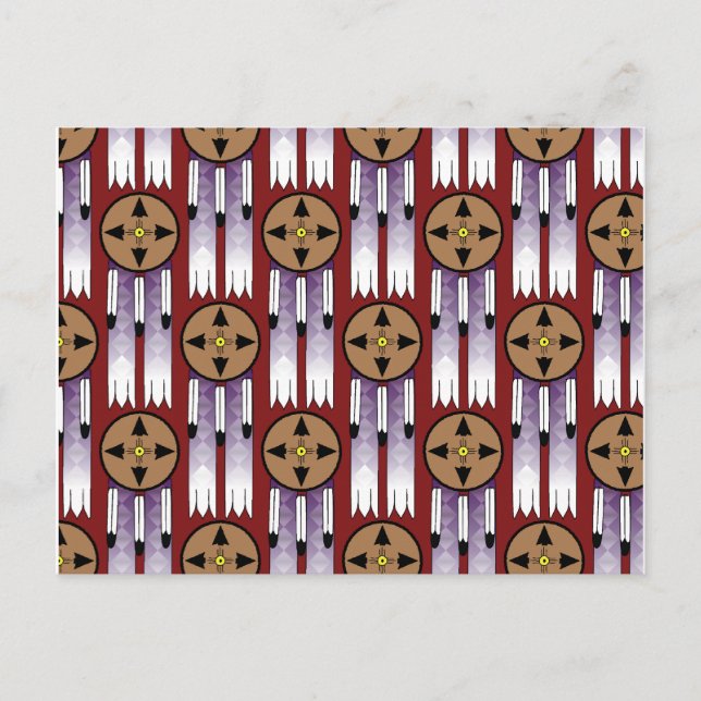 Shield Swatch Postcard (Front)