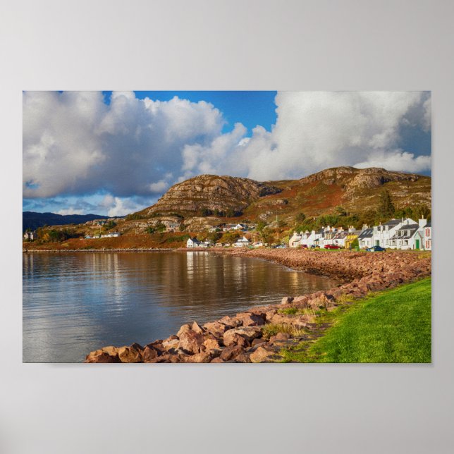 Shieldaig, Scotland Poster (Front)