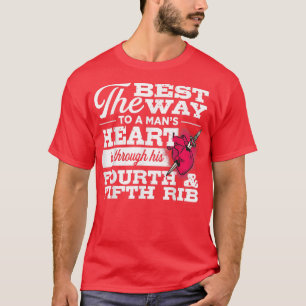 Shieldmaiden, Viking, Best Way To A Mens Heart T-Shirt