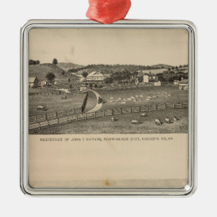 Shields, Clemmer residences Metal Tree Decoration