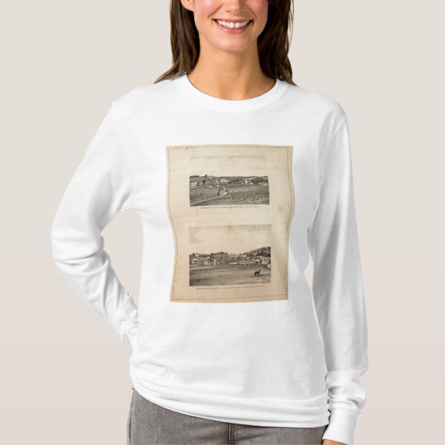 Shields, Clemmer residences T-Shirt (Front)