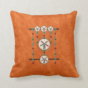 Shields Cotton Throw Pillow 16x16 Cotton