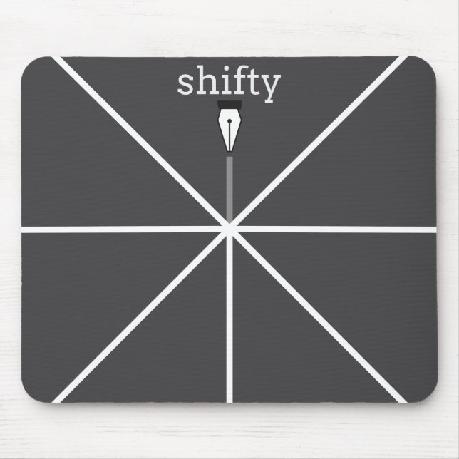 Shift (Adobe Illustrator shortcut) - mousepad (Front)