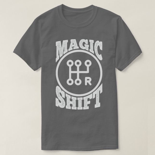 Shift knob gift Driver gift ideas gifts for long d T-Shirt (Design Front)