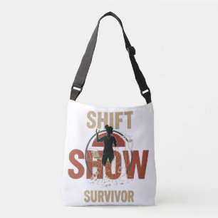 Shift Show Survivor Nurse Tote Bag – Funny Burnout