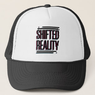 Shifted Reality - Glitch in the Timeline Trucker Hat