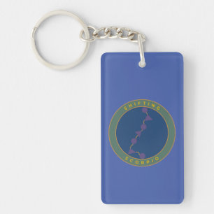 Shifting Scorpio Keychain