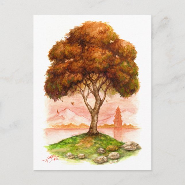 Shifting Seasons Postcard (Front)