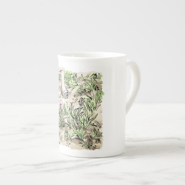 Shigoto Bone China Mug (Front Right)