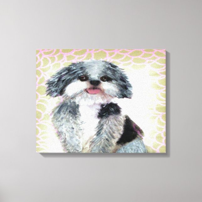 Shih-Poo Canvas Print (Front)