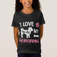 Shih-Poo Dog Grandma Gifts I Love My Granddog Dog 