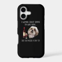 Shih Tzu | A Woman Can’t Survive On Wine Alone