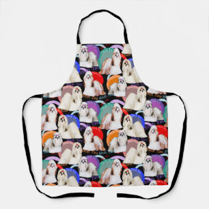 Shih Tzu Beauties All-Over Print Apron