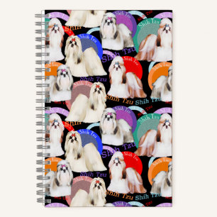 Shih Tzu Beauties Spiral Notebook