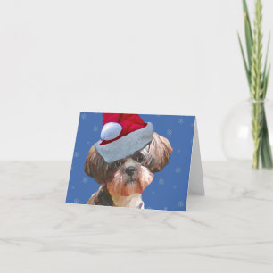 Shih Tzu "Betsy" Christmas Card