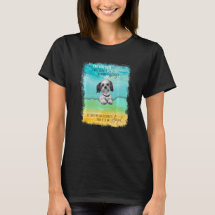 Shih Tzu Birthday For Kids Teen Adult Love Dog T-Shirt