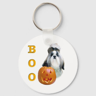 Shih Tzu Boo Key Ring