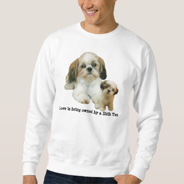 Shih Tzu Buddies Unisex Sweatshirt (Front)