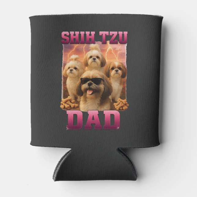 Shih Tzu    Can Cooler (Front)