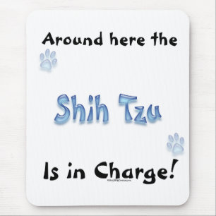 Shih Tzu Charge Mouse Mat