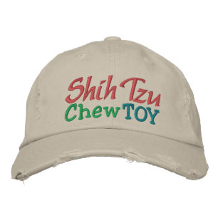 Shih Tzu Chew Toy Cap by SRF