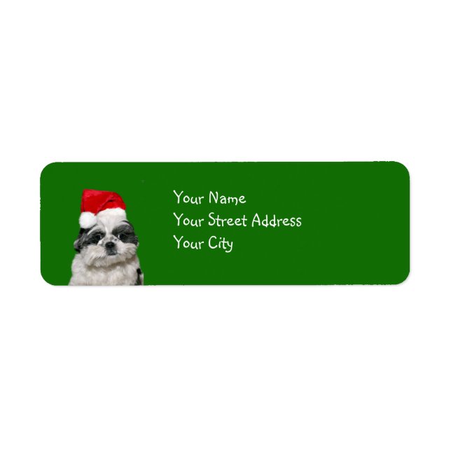 Shih Tzu Christmas (Front)