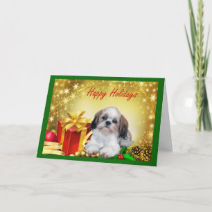 Shih Tzu  Christmas Card Gifts