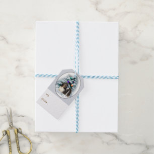 Shih Tzu Christmas Gift Tags