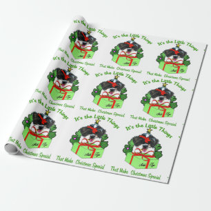 Shih Tzu Christmas Wrapping Paper