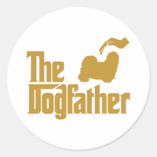 Shih Tzu Classic Round Sticker