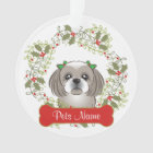 Shih Tzu Customisable Ornament