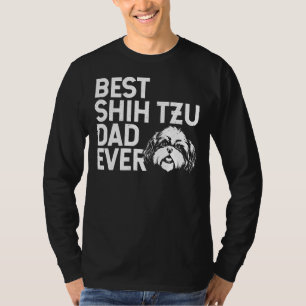 Shih Tzu Dad For Men Boys T-Shirt