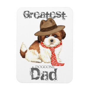 Shih Tzu Dad Magnet