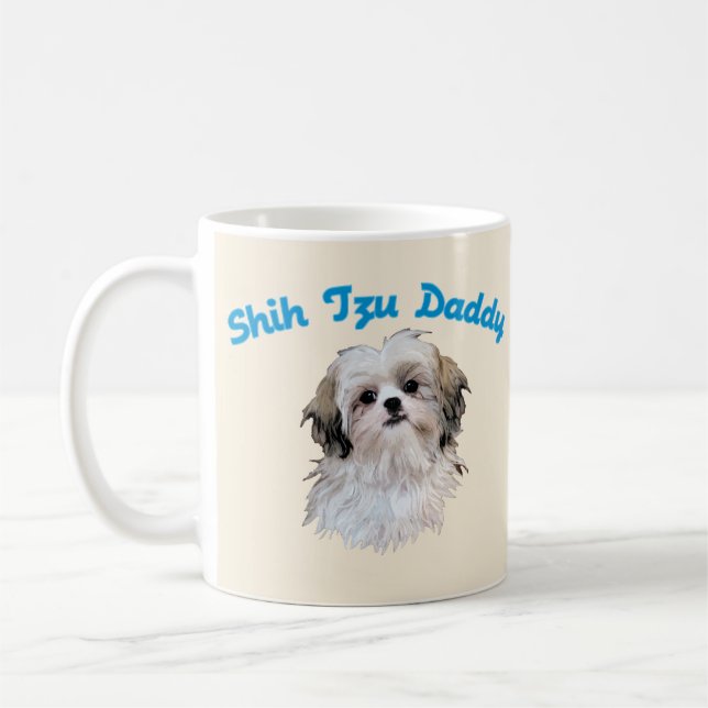 Shih Tzu Daddy Coffee Mug (Left)