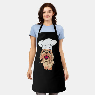 Shih Tzu Dog Chef Apron