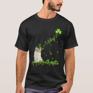 Shih Tzu Dog Funny Shamrock St. Patrick's Day T-Shirt
